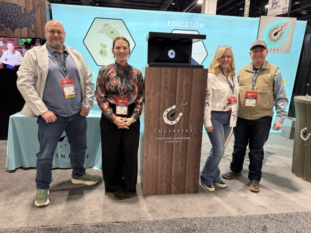 Team picture of Equine IVF at the 2025 AAEP Conference